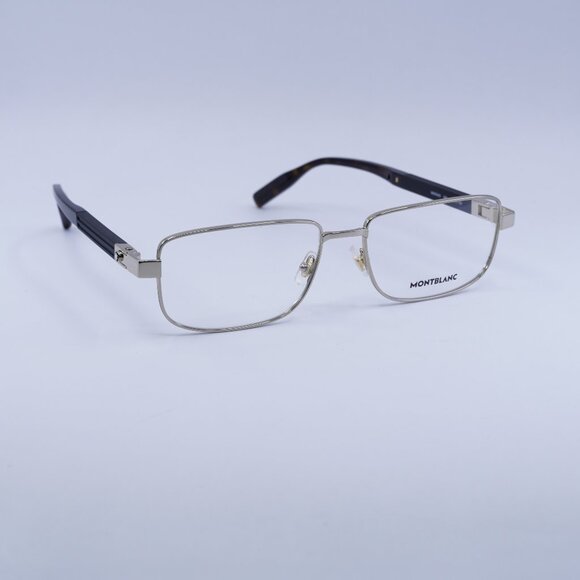 🕶️ New Montblanc MB0034O 006 Eyeglasses - Gold/Black Frame 58mm - Picture 1 of 9